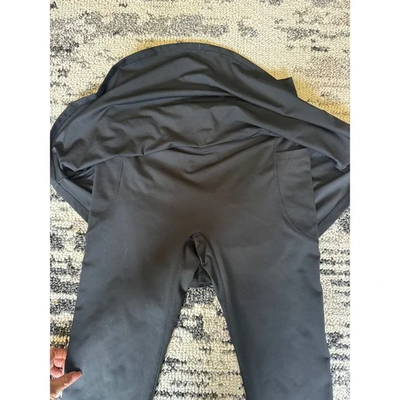 POPFLEX Limitless Skirted Leggings Black Size Large - Picture 3 of 3